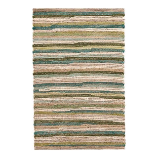 Dash & Albert by Annie Selke Francisco Woven Cotton Rug, 9' 6" x 13' 6" For Sale