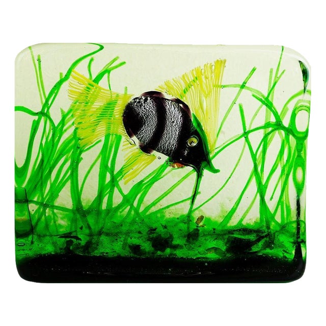 Murano Glass Aquarium by Riccardo Licata for Gino Cenedese, Italy, 1960s For Sale