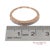 14k 585 Solid Rose Gold Engraving and Milgrain Natural Diamond Band Ring, Size 8 For Sale - Image 10 of 12