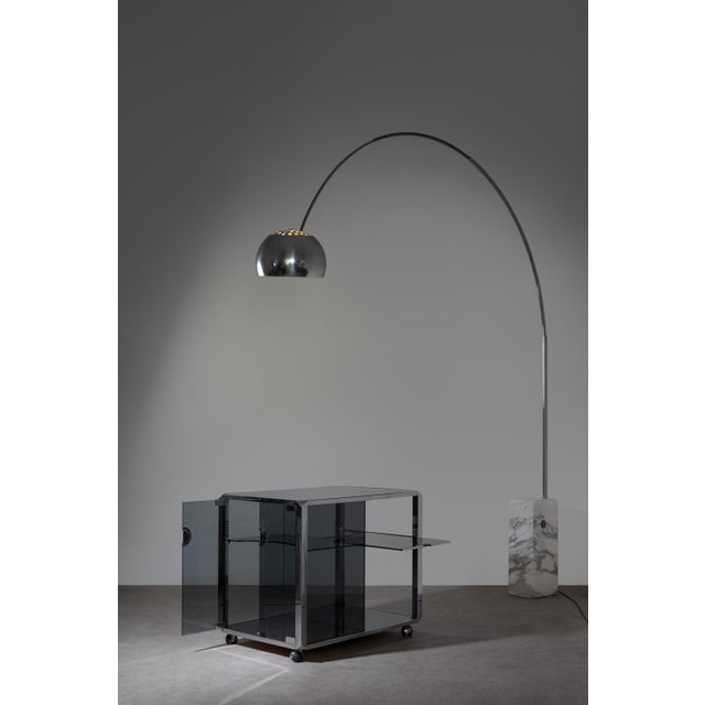 1960s Arco Floor Lamp by Achille and Piergiacomo Castiglioni for Flos, 1960s For Sale - Image 5 of 14