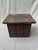 Brown Distressed Antique Wood Stool For Sale - Image 8 of 12