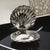 Cap Ferrat Fan Shell Lidded Bowl with Spoon, Nickel For Sale In Los Angeles - Image 6 of 8