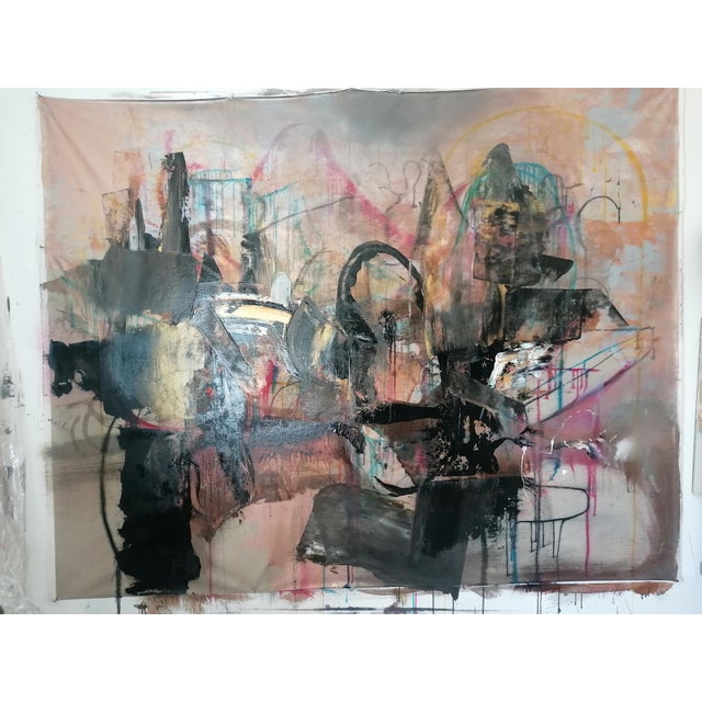 Stefano Mazzolini, Kharkiv, 2022, Acrylic & Oil on Canvas For Sale - Image 15 of 18