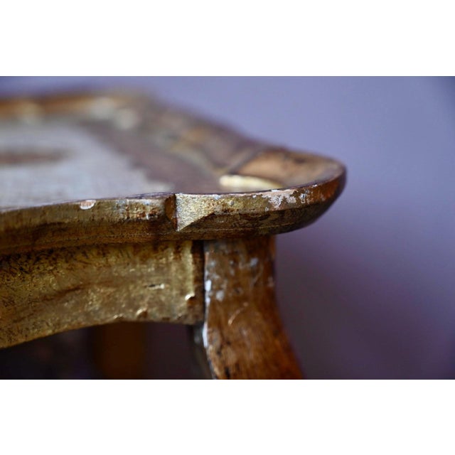 Florentine Baroque Style Gilded Nesting Tables, 1950s, Set of 2 For Sale - Image 18 of 18