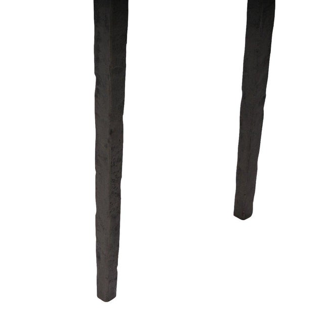 Giacometti Style Wrought Iron Console Table For Sale - Image 11 of 13