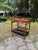 Arthur Umanoff Mid Century Modern Drop-Leaf Rolling Dry Bar | in Style of Arthur Umanoff For Sale - Image 4 of 12