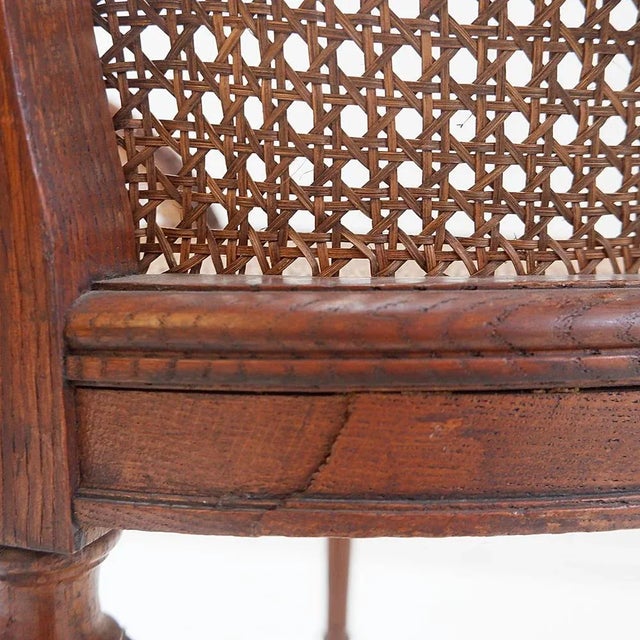 Early 20th Century Louis XVI Mahogany Armchairs, Set of 2 For Sale - Image 5 of 16