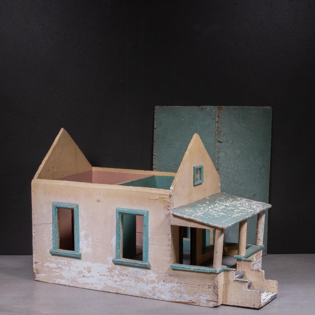 Folk Art Wooden Farmhouse Model c.1930-1950 For Sale In San Francisco - Image 6 of 8