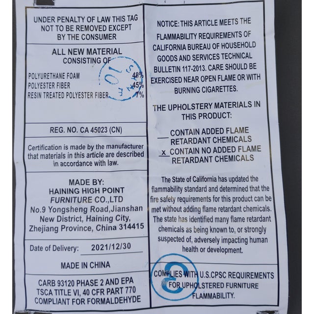 Elevate Your Living Space With This Exquisite Pair of Recliners & Matching Ottoman For Sale - Image 4 of 12