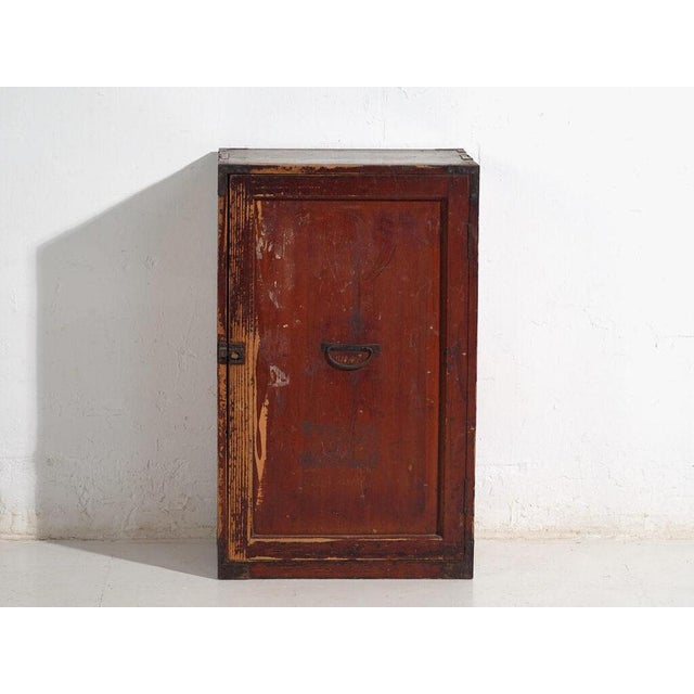 Small Antique Japanese Cabinet For Sale - Image 5 of 10