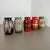 Vintage Pottery Fat Lava 231-15 Vases from Scheurich, Germany, 1970s, Set of 5 For Sale - Image 3 of 18
