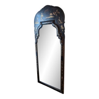 Large 1960-70s La Barge Chinoiserie Style Mirror For Sale