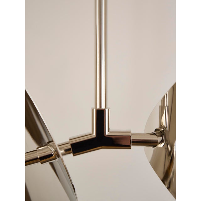 Gold Large Bonnie Config 2 Led Hanging Lamp by Ovature Studios For Sale - Image 8 of 11