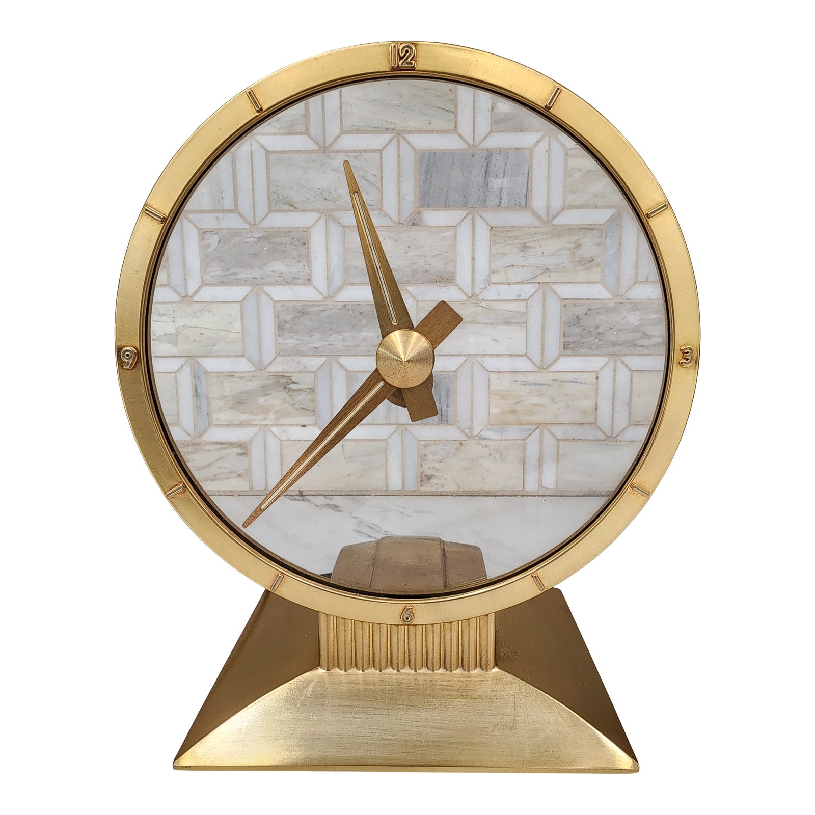 Mid 20th Century Modern Jackson Mystery Clock | Chairish