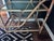 Coastal Mid Century Modern Bamboo Rattan Bar Cart For Sale - Image 9 of 11
