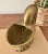 Vintage Brass Nautilus Shell Planter For Sale - Image 4 of 9