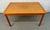 Brown Mid-Century Modern Danish Teak Draw Leaf Dining Table For Sale - Image 8 of 11