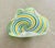 Mid 20th Century Mid-Century Italian Murano Swirl Glass Bowl For Sale - Image 5 of 6