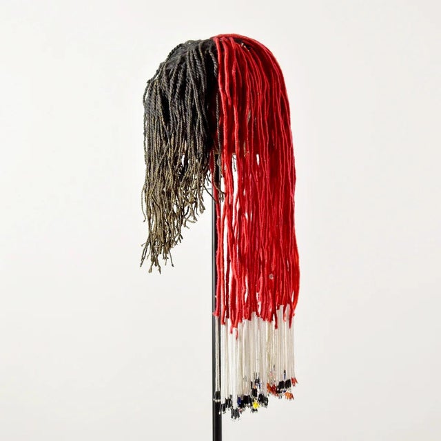 African Early 20th Century Bhaca Headdress South Africa Sidley Collection For Sale - Image 3 of 13