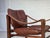 Danish Safari Armchair in Leather from Skipper's Furniture, 1970s For Sale - Image 9 of 17