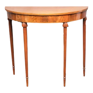 Early 19th Century Regency Period Mahogany Wooden Console Table