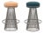 Arthur Umanoff for Contemporary Shells Bar Stools, Pair For Sale