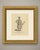 This is an original antique copper engraving with hand coloring, lettered "habit of a german officer, in 1588." it is...