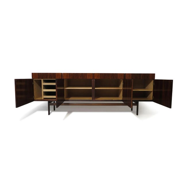 Mid 20th Century Mid 20th Century Ib Kofod Larsen Danish Rosewood Credenza For Sale - Image 5 of 10