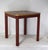 Vintage Chinese Style Deep Red Gilded Lacquer Small Square Table/Chessboard Table For Sale In New York - Image 6 of 8