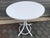 White Round Beech Table, 1950s For Sale - Image 18 of 18