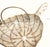Vintage Wire Folk Art Rooster Egg Basket For Sale - Image 4 of 9