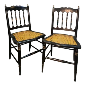 Late 19th Century Caned Chairs