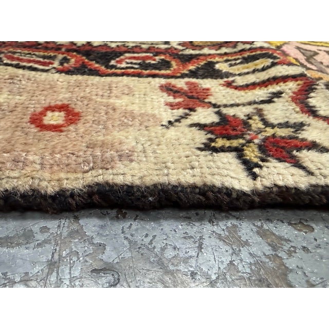 5ft 9in × 7ft 7in Turkish Patchwork Area Rug For Sale - Image 11 of 12