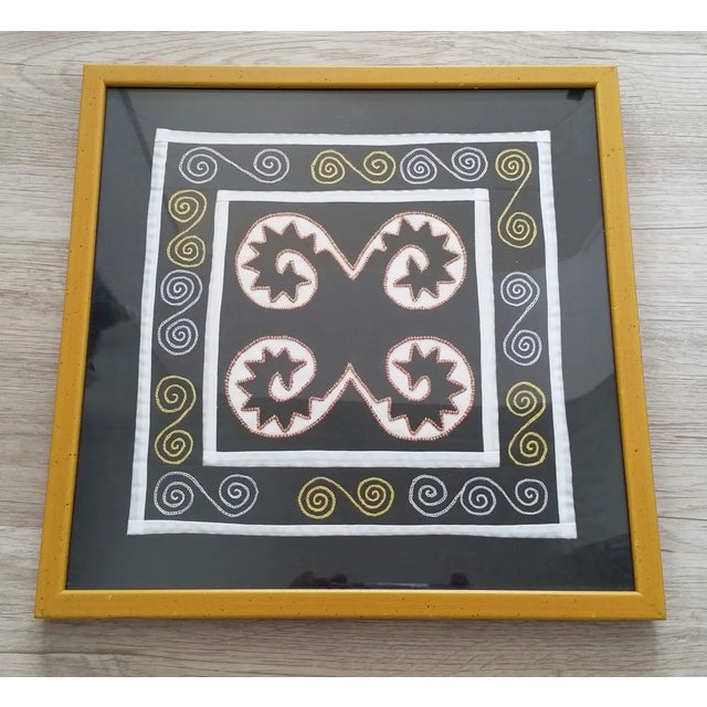 Vintage Embroidered Hmong Textile For Sale - Image 4 of 4