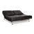 Damier Leather Two-Seater Black Sofa from Edra For Sale - Image 10 of 18