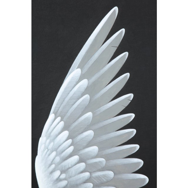 Wing. An original painting by Lynn Curlee, author/illustrator of award winning children's books. The painting is acrylic...