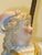 Victorian 1900s Table Lamp Gilded Dresden Porcelain Figurine Masquerade Ball Renaissance For Sale - Image 3 of 17