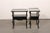 French Mid-Century 2-Tier Black End Tables For Sale - Image 12 of 12