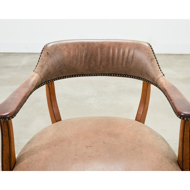 Set of Six Ralph Lauren Hither Hills Studio Dining Armchairs For Sale - Image 12 of 18