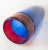 Blue Mid-Century Red and Blue Controlled Bubble Art Glass Vase For Sale - Image 8 of 12