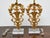 19th Century French Giltwood Floral Fragments Made into Lamps on Custom Lucite Bases - a Pair For Sale - Image 9 of 12