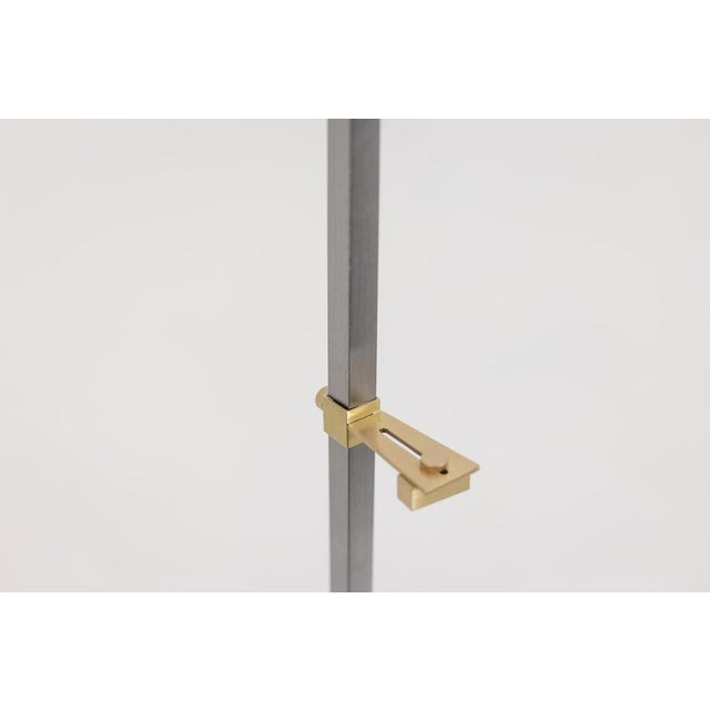 Metal Easel in Metal and Bronze For Sale - Image 7 of 11