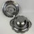 Lenox Late 20th Century Lenox Olive Leaf Branch Floral Serving Bowl Set Metal Silver en Provence - Set of 2 For Sale - Image 4 of 9