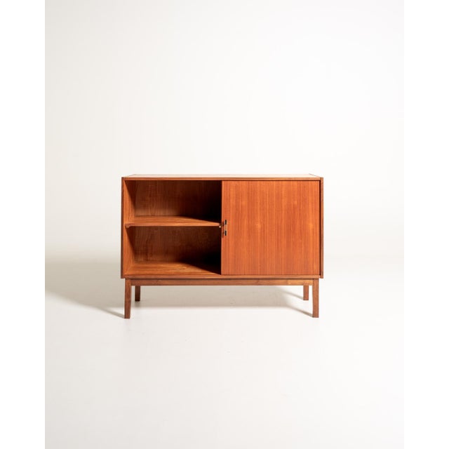 Vintage Scandinavian Teak Sideboard, 1950s For Sale - Image 3 of 11
