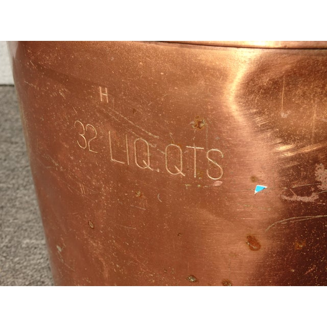 Antique Copper Milk Can by Lakeville Creamery Company 1898 for Ernest Swift Lh10 For Sale - Image 11 of 12