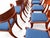 Teak Klismos Patio Dining Chairs. - Set of 10 For Sale In San Diego - Image 6 of 7