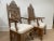 Ebony 19th Century Syrian Arm Chairs With Pearl and Ebony Inlay-Pair For Sale - Image 8 of 10