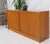 Wood Tambour Doors 12 Deep Drawers 3 Shelves Danish Teak Mid-Century Modern Credenza For Sale - Image 7 of 18