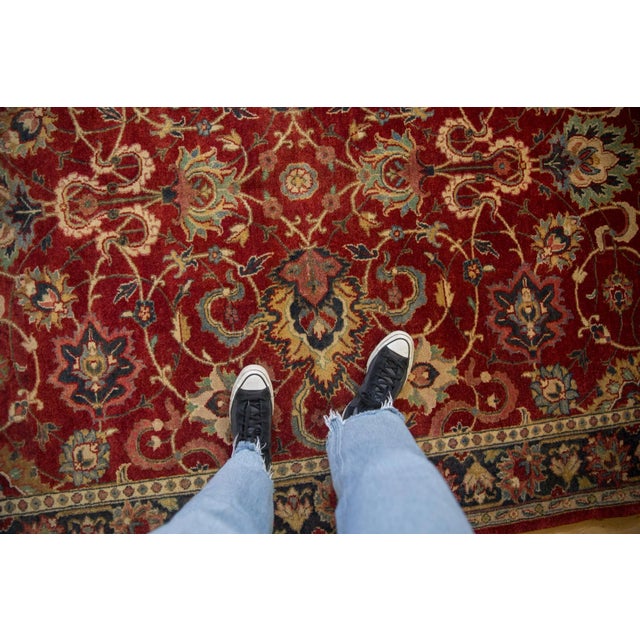 :: Sprawling covered field in oversize palmettes and expressive large scale cloudband design motif interconnected by...