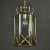 Vintage Pendant Lamp in Brass Polished Glass, Italy, 1960s For Sale - Image 11 of 12